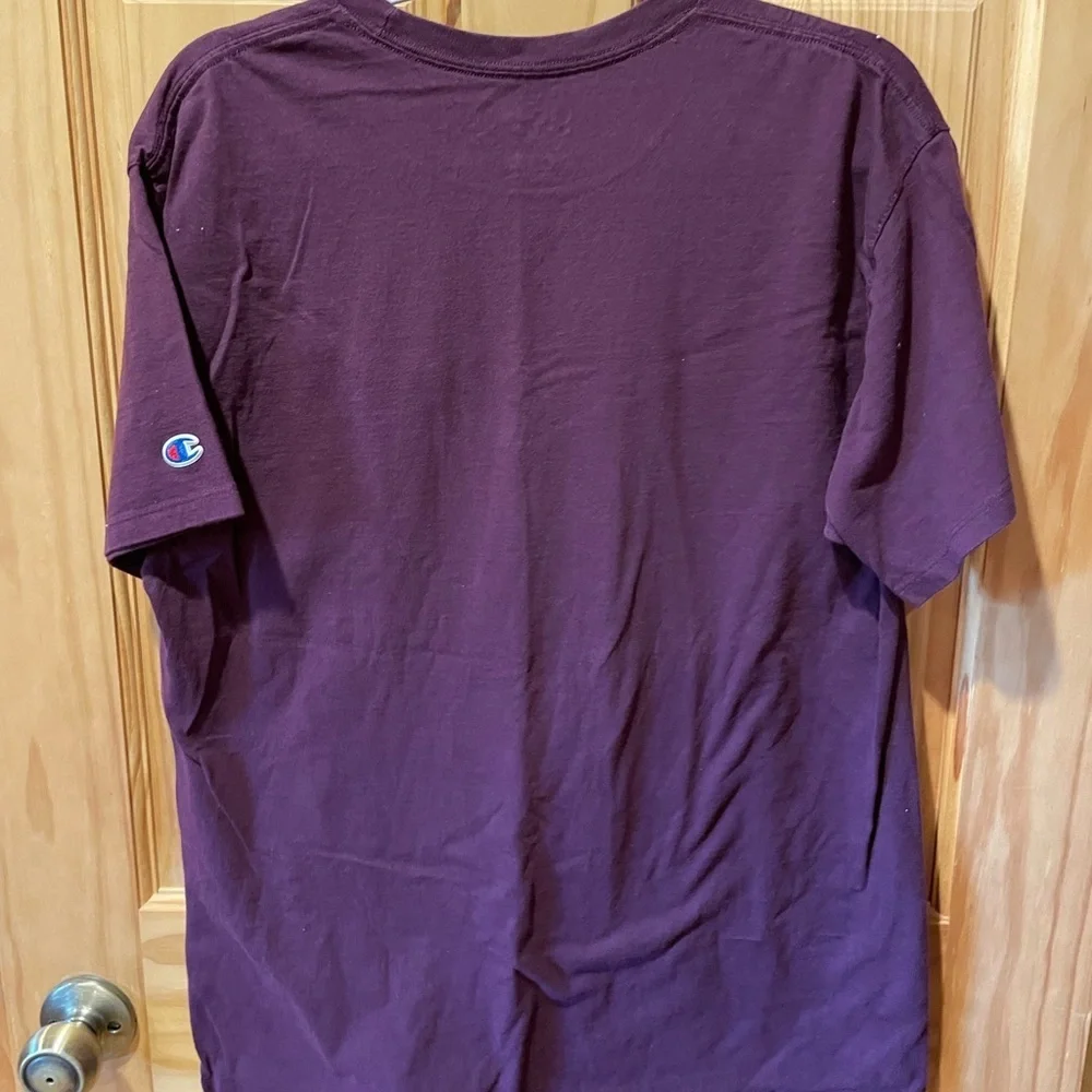 Champions men’s short sleeve t shirt can be unisex. Logo in front size L - Picture 2 of 4